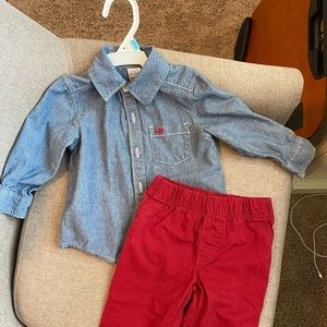 Boys 12 months Carter’s outfit